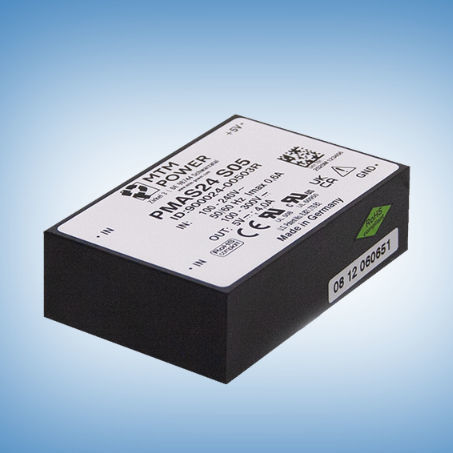 Fonte de alimentação elétrica para circuitos impressos - PMAS24 S05 - MTM Power Messtechnik Mellenbach GmbH - CA/CC / com saída simples / CE