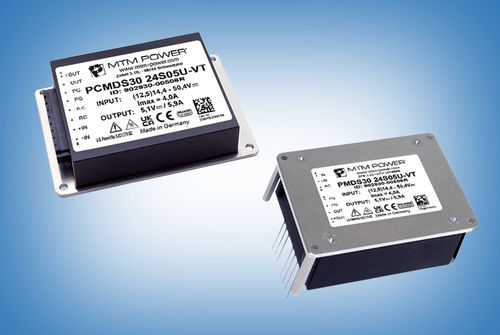 Conversor CC-CC de isolamento galvânico - PMDS30 24S05U-VT - MTM Power Messtechnik Mellenbach GmbH - para PCI / para veículos / para aplicações ferroviárias