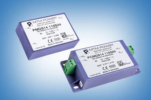 Conversor CC-CC para PCI - PMGS14 110S24 - MTM Power Messtechnik Mellenbach GmbH - para veículos / para aplicações ferroviárias / com ampla faixa de entrada