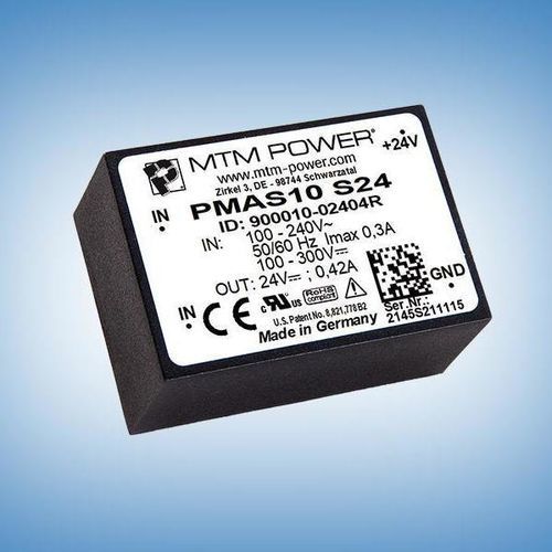 Fonte de alimentação elétrica para circuitos impressos - PMAS10 S15 - MTM Power Messtechnik Mellenbach GmbH - CA/CC / com saída simples / CE