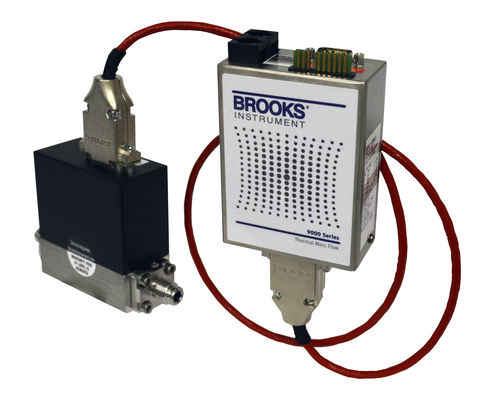 Medidor de vazão térmico - 9861 - Brooks Instrument - de massa / para gás / em aço inoxidável
