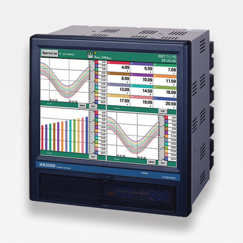 Registrador sem papel - KR3000 Series - CHINO CORPORATION - universal / industrial / USB
