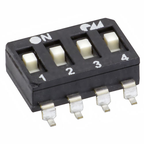 Interruptor DIP - D12AS - PTR HARTMANN GmbH - SPST / para montagem em superfície