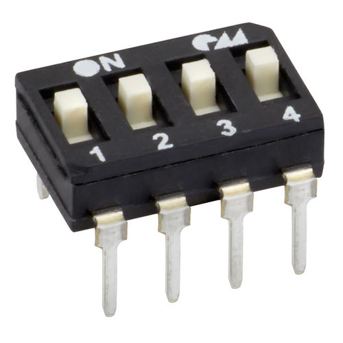 Interruptor DIP - D12AT - PTR HARTMANN GmbH - SPST
