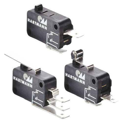Interruptor micro - MAB1 - PTR HARTMANN GmbH - de mola / unipolar / para atuador