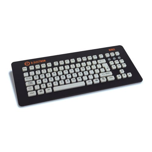 Teclado embutido - KCN22  - D.Electron - com teclas mecânicas / 92 teclas / USB