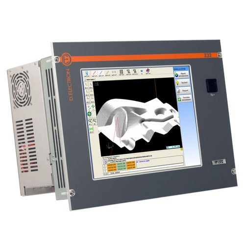 Terminal com touch screen - CNC Z32 FP15 FlorenZ - D.Electron - embutido / USB / Ethernet