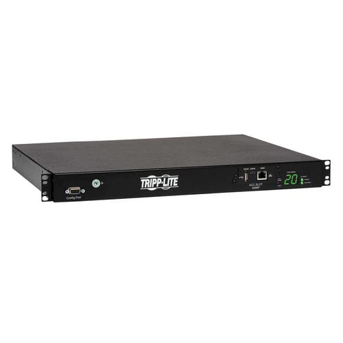 Unidade de distribuição de energia para montagem em rack - PDUMH20HVATNET - TRIPPLITE - CA / com comutação via Internet