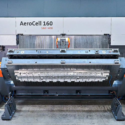 Centro de usinagem de 5 eixos - AeroCell 160 - bavius technologie gmbh - horizontal / para alumínio / HS-A 63
