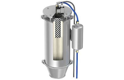 Filtro de ar - JetFilter 250 - Kubota Brabender Technologie GmbH - para poeiras / de cartucho / em poliéster