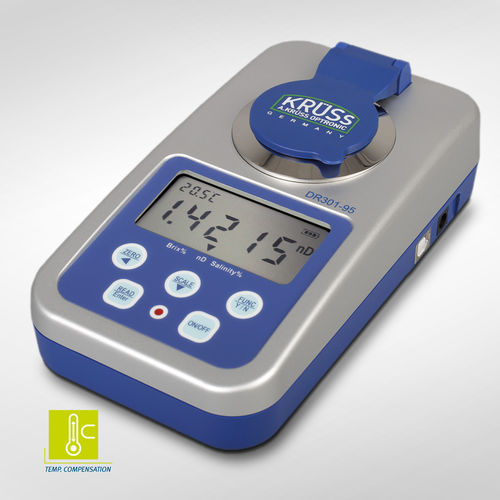 Refratômetro digital - DR301-95 - A. KRÜSS Optronic GmbH - com escala dupla / escala Brix / portátil