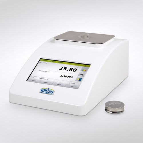 Refratômetro digital - DR6000-T - A. KRÜSS Optronic GmbH - óptico / com escala dupla / escala Brix