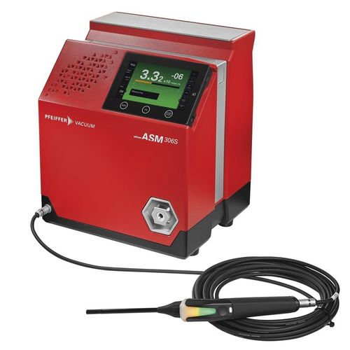 Detector de vazamento de hélio - ASM 306 S - Pfeiffer Vacuum+Fab Solutions - de hidrogênio / com display integrado / por aspiração