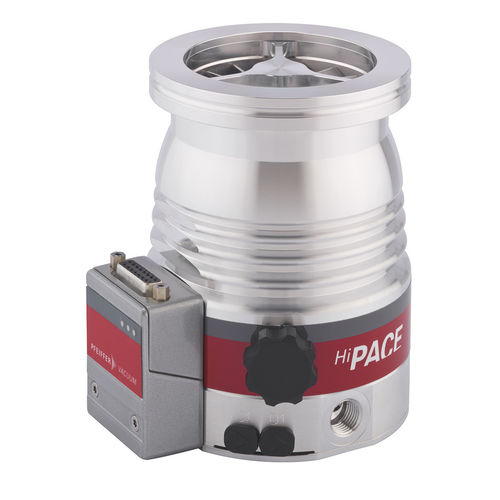 Bomba de vácuo turbomolecular - HiPace 80 Neo - Pfeiffer Vacuum+Fab Solutions - lubrificada / 24 Vcc / para gás