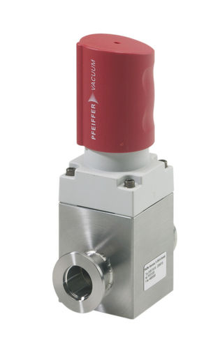 Válvula manual - DVC series - Pfeiffer Vacuum+Fab Solutions - para ar comprimido / em linha / em aço inoxidável
