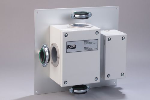 Conector para tubos redondos - T6‑H1 - M&C TechGroup Germany GmbH - em aço inoxidável / aquecedor