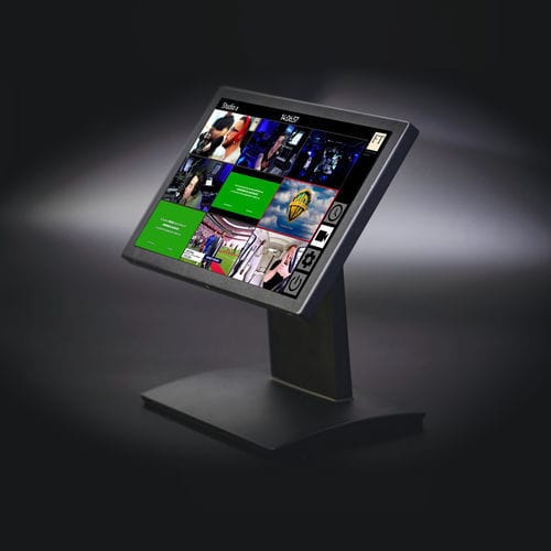 Sistema de visualização com tela sensível ao toque - Densitron Technologies - de controle