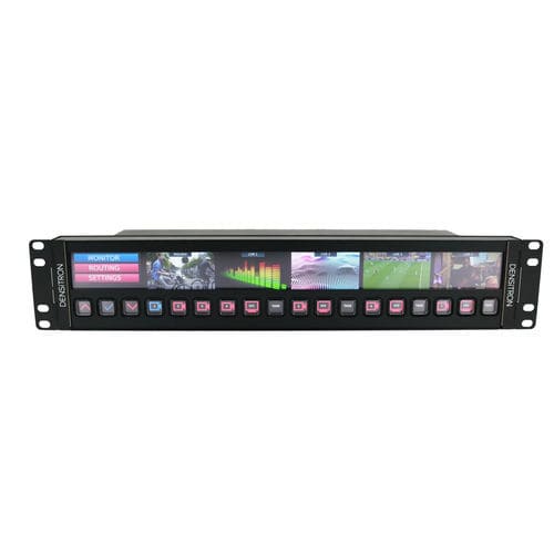 IHM com tela multitouch - DM-163GN-MBYR01 - Densitron Technologies - para montagem em rack / ARM / Ethernet