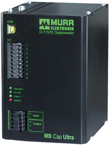 Módulo de buffer para fonte de alimentação CC em trilho DIN - MB CAP ULTRA series - MURRELEKTRONIK