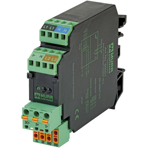 Fonte de alimentação elétrica para trilho DIN - MURRELEKTRONIK - CA/CC / para comando de freio e embraiagem / digital
