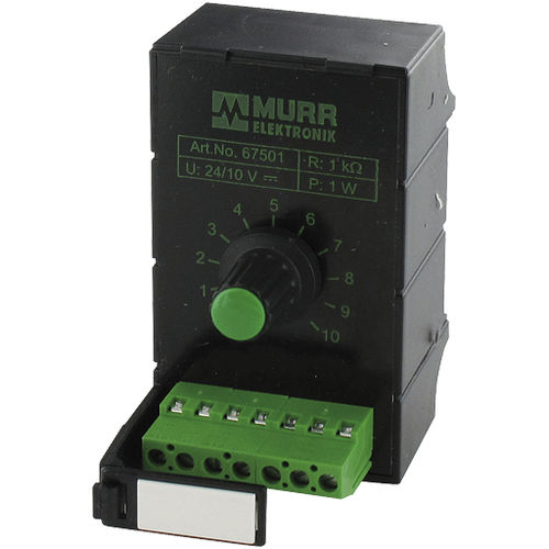 Potenciômetro multivolta - MPOT series  - MURRELEKTRONIK - manual / eletrônico / para montar em trilho DIN