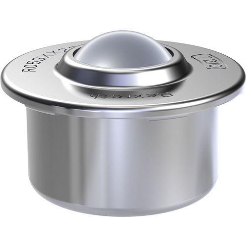 Esfera transferidora em aço inoxidável - KU series - Bosch Rexroth - Linear Motion Technology - de suporte cilíndrico / com carcaça em chapa de aço / com carcaça em plástico