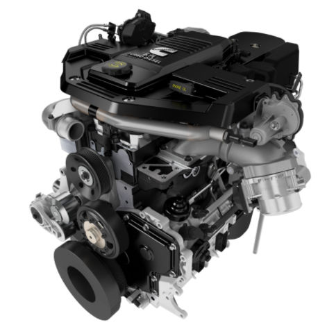 Motor a diesel - CUMMINS 6.7L TURBO - Hydrogen Systems - de 6 cilindros / para caminhão
