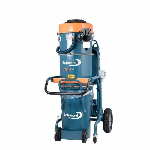 Aspirador industrial - DC Storm 500 a - Dustcontrol AB - para matérias secas / trifásico / móvel