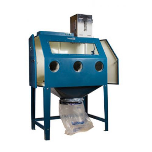 Cabine de jateamento de areia por sucção - DC Box - Dustcontrol AB - manual / compacta