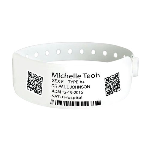 Pulseira de identificação - SATO Asia Pacific