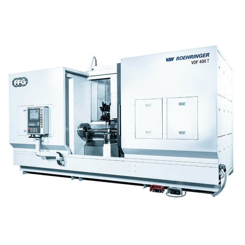 Centro de torneamento e fresamento CNC - VDF BOEHRINGER VDF T/TM - FFG Europe & Americas - horizontal / para usinagem pesada / para a indústria automóvel