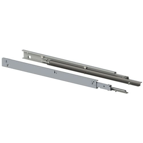 Corrediça para extração total - FR 7075.SMT - Fulterer - de rolos / para gaveta / em aço
