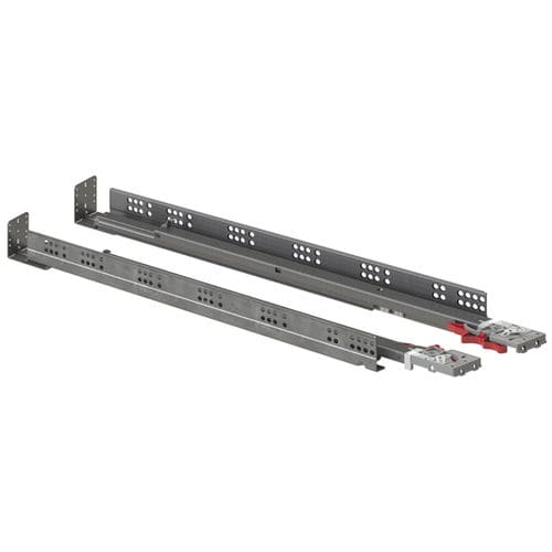 Corrediça para extração total - FR 3001 - Fulterer - para gaveta / de aço galvanizado