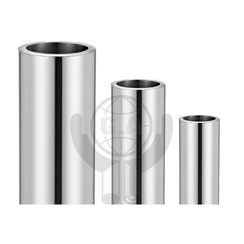 Aço inoxidável tubular - Golden Asia Industrial Co., Ltd. - em cromo / furado