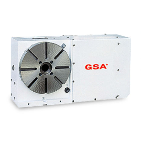 Mesa rotativa indexadora acionada por motor - NCF-250R - GSA TECHNOLOGY - horizontal / para centro de usinagem / compacta