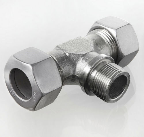 Conexão hidráulica - TR-HF  - HANSA FLEX AG - de roscar / com anel de corte / em T