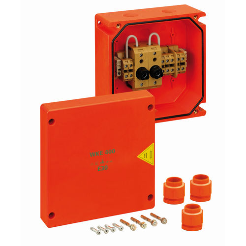 Caixa de passagem elétrica de parede - WKE 300 8 x 6² 2FS - Spelsberg - sem halogênio / resistente ao fogo / resistente às intempéries