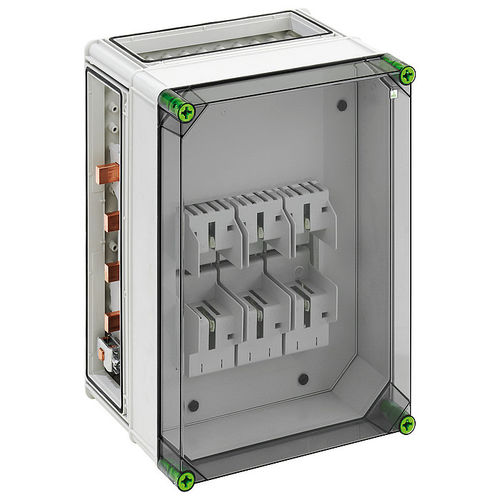 Quadro elétrico equipado - GSS 3115-250 Plus - Spelsberg - de parede / em material plástico / com porta transparente