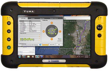 Tablet Windows 7 - Yuma® - Trimble MCS - PC / 7" / Intel® Atom