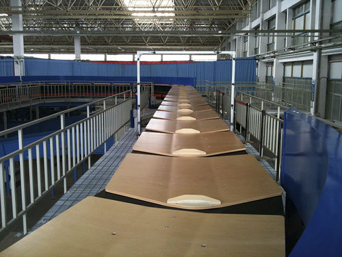 Máquina de separação automática - 2 m/s - Daifuku webb - de plataforma basculante