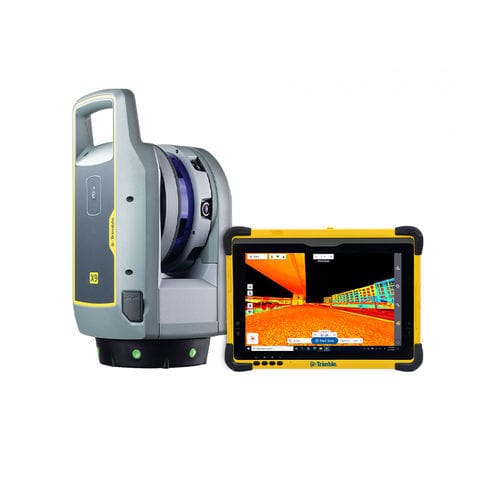 Scanner 3D - X9 - Trimble - de medição / a laser / mãos livres
