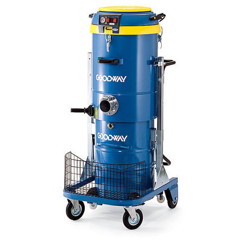 Aspirador industrial - DV-E series - Goodway - para matérias secas / monofásico / móvel