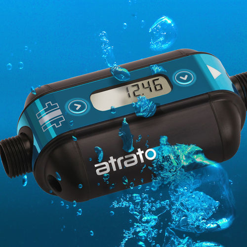 Medidor de vazão ultrassônico - Atrato®  - Titan Enterprises - volumétrico / para líquidos / DN 15 mm (1/2")