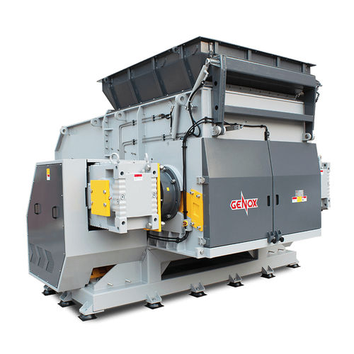 Triturador de 1 eixo - BH1800  - Genox Recycling Tech (China) Co., Ltd. - de metal / de papel / de resíduos