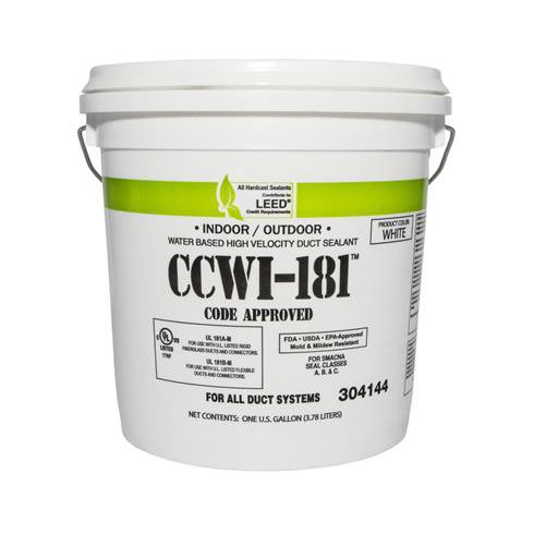 Selante de poliéster - CCWI-181 - Hardcast - para aplicações internas e externas / para duto / líquido