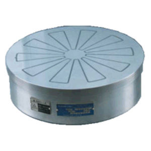 Placa magnética eletropermanente - KEC-AS series - Kanetec - circular / para fresagem / para retificação