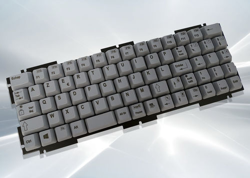 Teclado embutido - NX560-18 - NICONIX - com teclas mecânicas / de membrana / 71 teclas