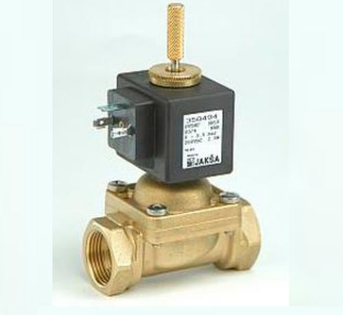 Válvula solenoide de ação indireta - PV  - JAKSA SOLENOID VALVES - de 2 vias / NF / para gás