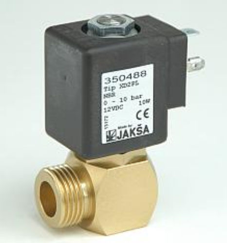 Válvula solenoide de ação indireta - PL3 - JAKSA SOLENOID VALVES - de 2 vias / NF / para gás