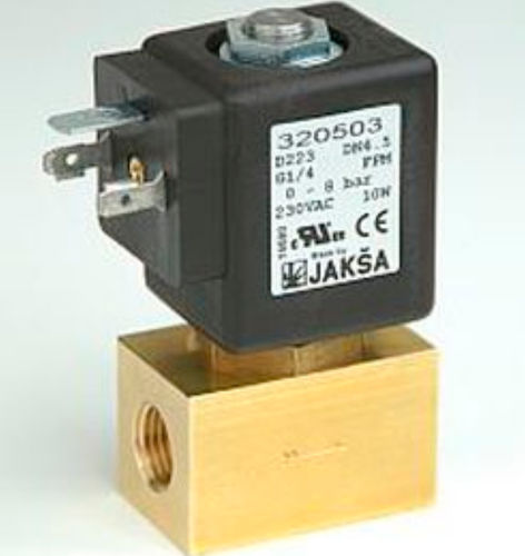 Válvula solenoide criogênica - D22c  - JAKSA SOLENOID VALVES - de ação indireta / de 2 vias / NF